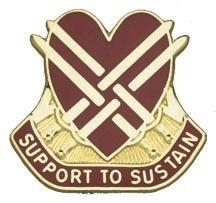 US Army 31st Support Group Unit Crest - Saunders Military Insignia