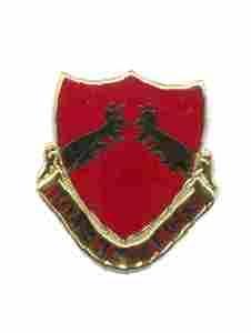 US Army 321st Field Artillery Unit Crest - Saunders Military Insignia