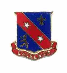 US Army 322nd Regiment Unit Crest - Saunders Military Insignia
