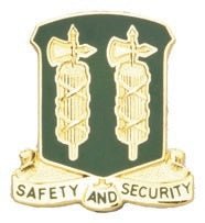 US Army 327TH Military Police Battalion Unit Crest - Saunders Military Insignia