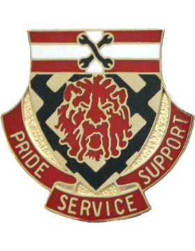 US Army 340th Support Battalion Unit Crest