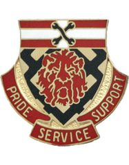 US Army 340th Support Battalion Unit Crest - Saunders Military Insignia