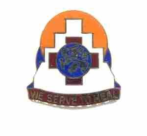 US Army 356th Field Hospital Unit Crest