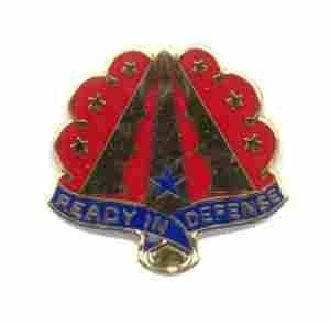 US Army 35th Air Defense Artillery Unit Crest