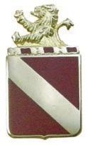 US Army 35th Field Artillery Unit Crest - Saunders Military Insignia
