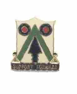 US Army 372nd Support Battalion Unit Crest