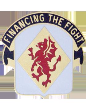 US Army 374th Finance Battalion Unit Crest