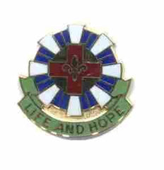 US Army 376th Combat Support Hospital Unit Crest - Saunders Military Insignia