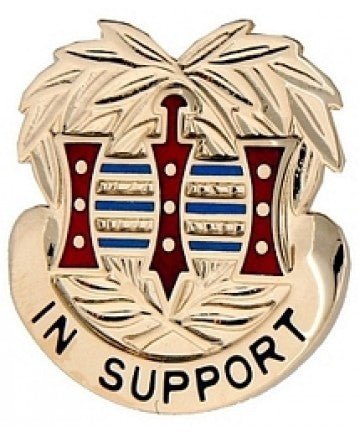 US Army 394th Quartermaster Unit Crest - Saunders Military Insignia