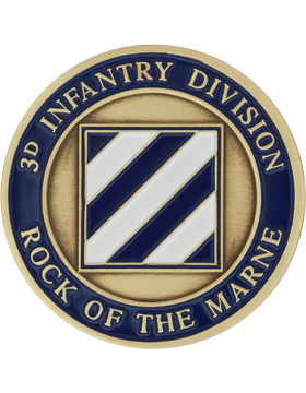 US Army 3rd Infantry Division presentation coin