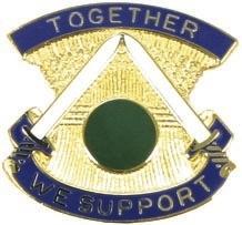 US Army 423rd Support Battalion, Unit Crest - Saunders Military Insignia