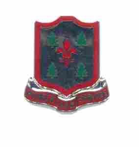 US Army 43rd Engineer Battalion Unit Crest - Saunders Military Insignia
