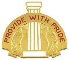US Army 43rd Sustainment Brigade Unit Crest