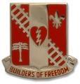 US Army 44th Engineer Battalion Unit Crest - Saunders Military Insignia