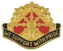 US Army 46th Support Group Unit Crest - Saunders Military Insignia