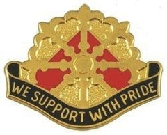 US Army 46th Support Group Unit Crest - Saunders Military Insignia
