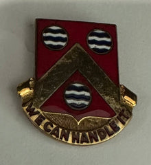 US Army 498th Support Battalion Unit Crest - Saunders Military Insignia