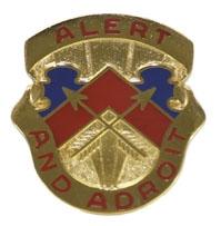 US Army 49th Air Defense Artillery Unit Crest - Saunders Military Insignia