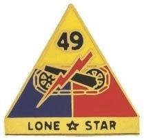 US Army 49th Armored Division Unit Crest