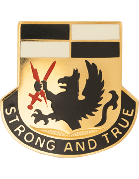 US Army 4th Brigade 4th Infantry Division Special Troops Battalion Unit Crest - Saunders Military Insignia