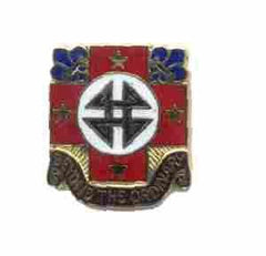 US Army 4th Evacuation Hospital Unit Crest - Saunders Military Insignia