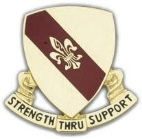 US Army 4th Support Battalion Unit Crest