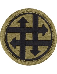 US Army 4th Sustainment Command Multicam cloth Patch - Saunders Military Insignia