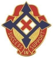 US Army 50th Support Group Unit Crest