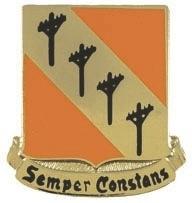 US Army 51st Signal Battalion 'Semper Constans' Unit Crest - Saunders Military Insignia