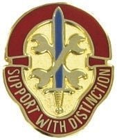 US Army 521st Maintenance Battalion Unit Crest - Saunders Military Insignia
