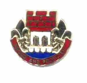 US Army 549th Engineer Battalion Unit Crest - Saunders Military Insignia