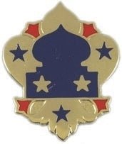US Army 5th Army NCBU Headquarters Unit Crest - Saunders Military Insignia