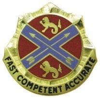 US Army 631st Field Artillery Unit Crest