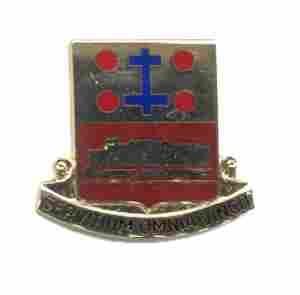 US Army 718th Transportation Battalion Unit Crest - Saunders Military Insignia