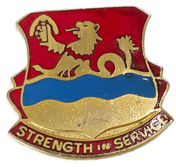 US Army 724th Support Battalion Unit Crest