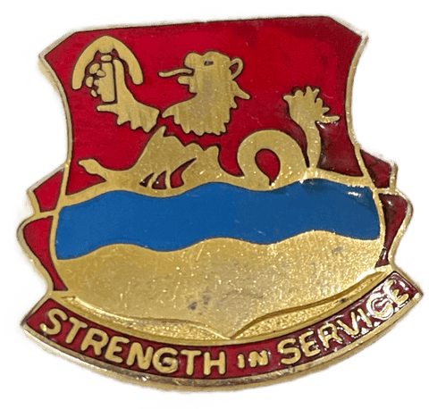 US Army 724th Support Battalion Unit Crest - Saunders Military Insignia
