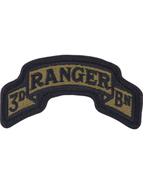 US Army 75th Ranger 3rd Battalion Multicam Patch