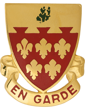 US Army 77th Field Artillery Unit Crest - Saunders Military Insignia