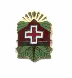 US Army 819th Station Hospital Unit Crest - Saunders Military Insignia