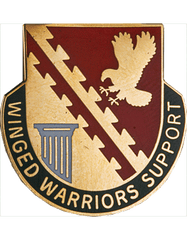 US Army 834th Support Battalion Unit Crest - Saunders Military Insignia