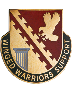 US Army 834th Support Battalion Unit Crest - Saunders Military Insignia