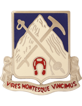 US Army 87th Infantry Regiment Unit Crest
