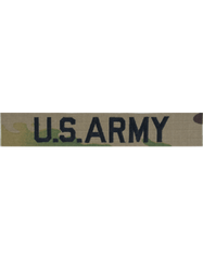 US Army Branch Tape in Multicam with Velcro - Saunders Military Insignia