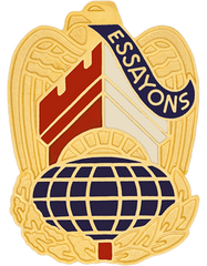 US Army Corps Of Engineers Command Unit Crest Left Facing - Saunders Military Insignia