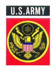 US Army Decal or vinyl adhesive - Saunders Military Insignia