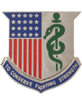 Army Medical Corps Regiment Crest - Old Design