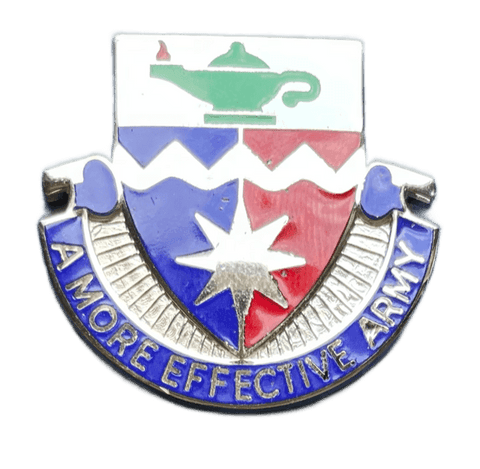 US Army Effectiveness Center School Unit Crest - Saunders Military Insignia