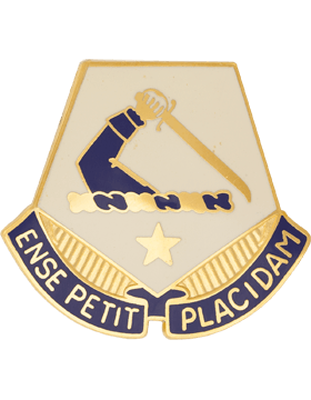 Massachusetts National Guard Unit Crest for US Army