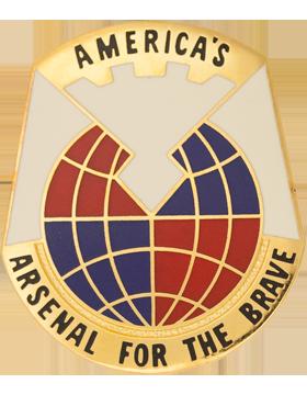 US Army Material Command Unit Crest