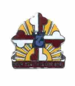 US Army MEDDAC Aberdeen Prov Unit Crest
